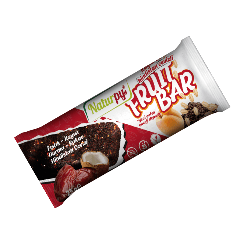Naturpy Glutensiz Kayısı ve Hindistan Cevizli Meyveli Bar