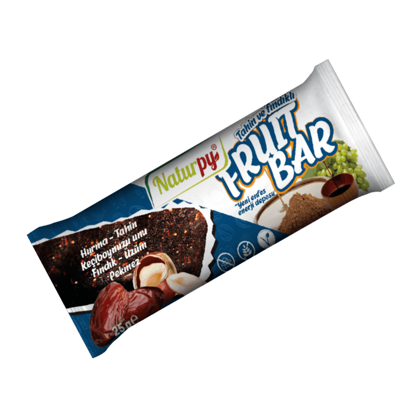 Naturpy Glutensiz Tahin ve Pekmezli Meyveli Bar