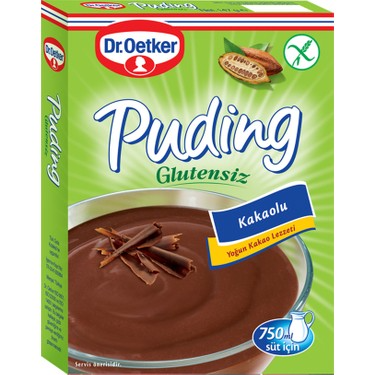 Dr. Oetker Glutensiz Kakaolu  Puding 147 Gr.