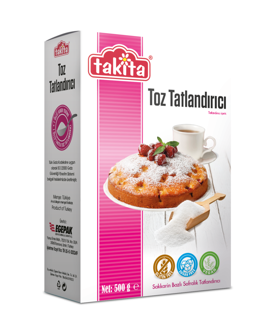 TAKİTA Toz Tatlandırıcı 500gr