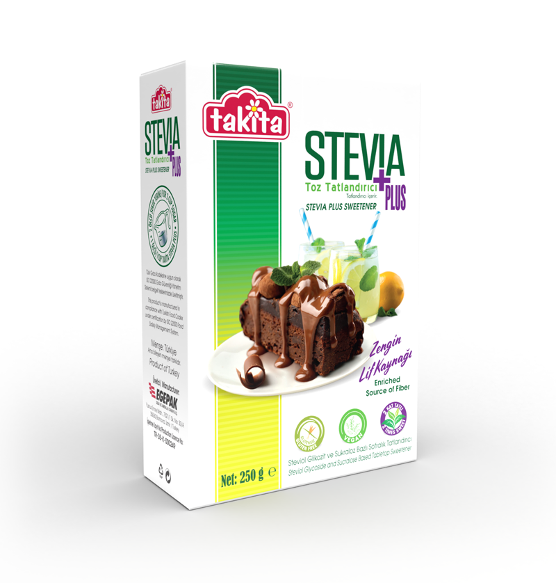 TAKİTA Stevia Toz Tatlandırıcı +Plus 250gr
