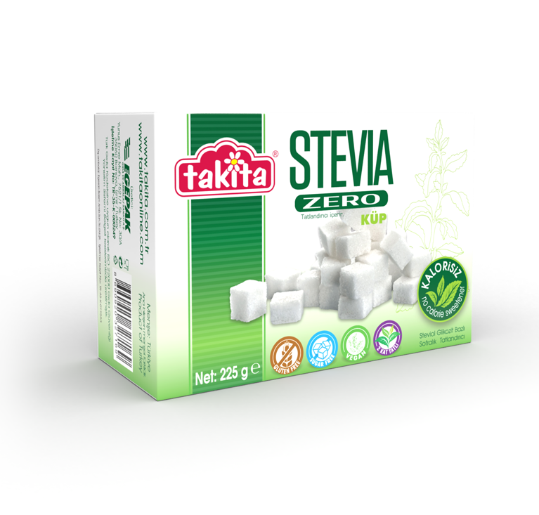 TAKİTA Stevia Zero Küp 225gr