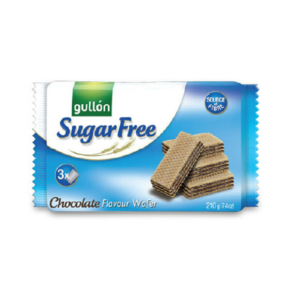 GULLON Kakao Kremalı Şekersiz Gofret 180 Gr.