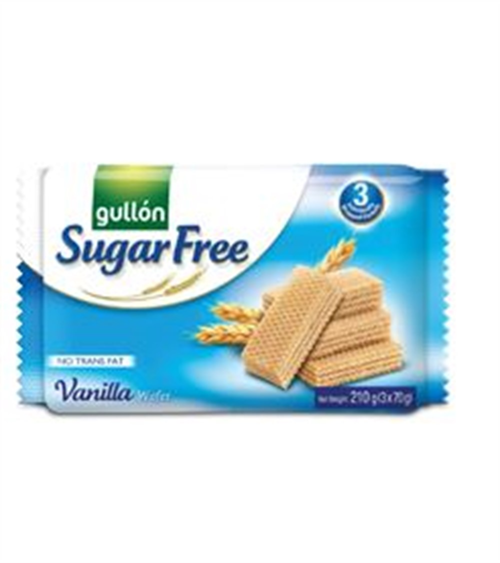 GULLON Vanil.Krema Dolg. Şekersiz Gofret 180 Gr.