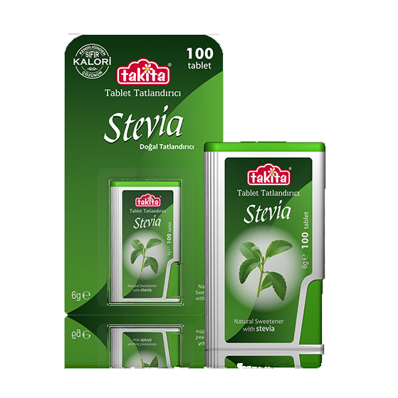 TAKİTA Stevia Tablet Tatlandırıcı 100 Tablet