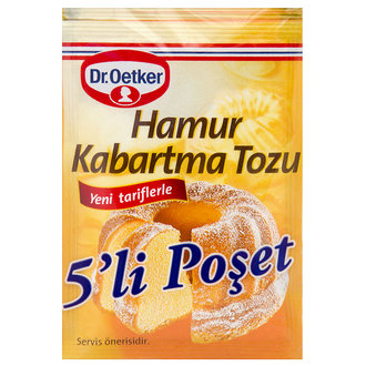 Dr. Oetker Hamur Kabartma Tozu 10 Gr. 5'li Paket