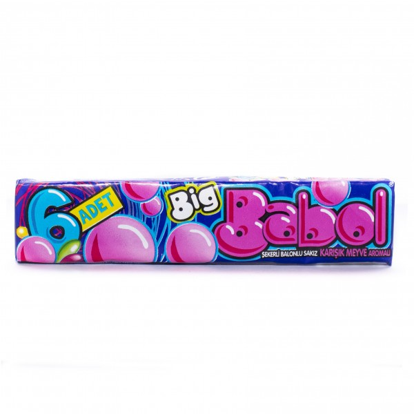 Big Babol Karışık Meyve Aromalı Sakız 25 Gr.