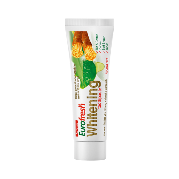 EUROFRESH Misvaklı  Beyazlatıcı Diş Macunu 112 Gr.