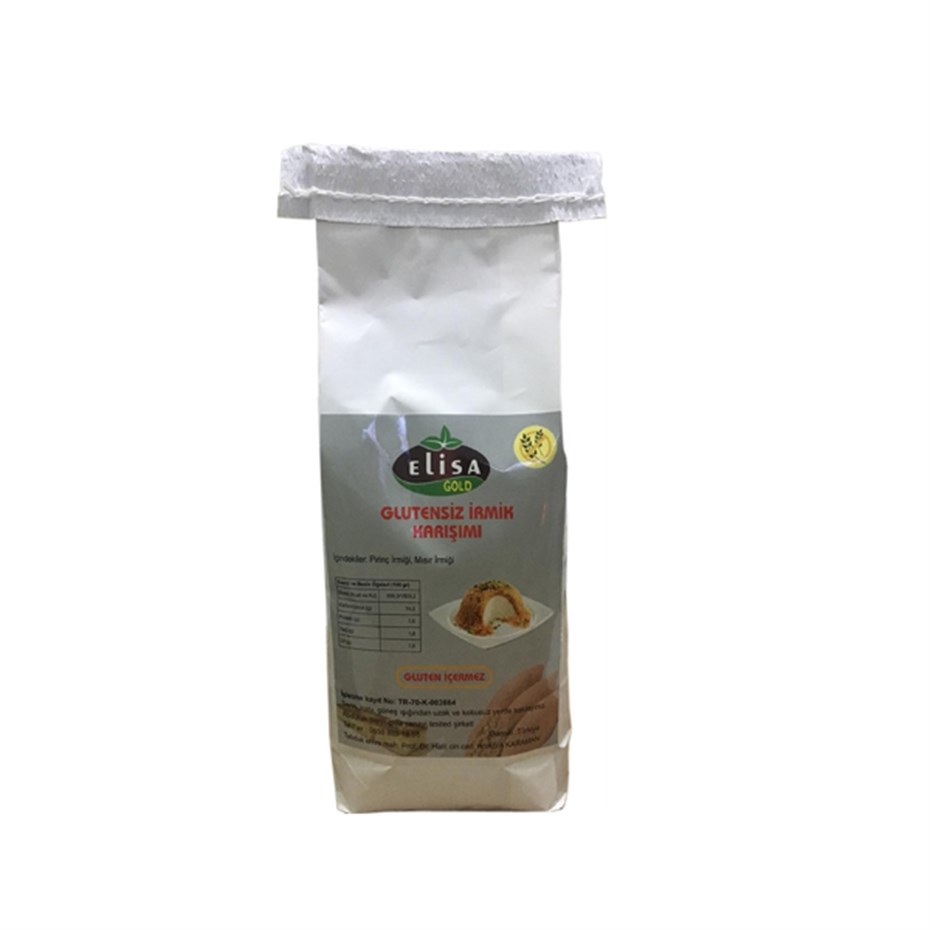 Elisa Gold Glutensiz Irmik Karisimi 500  Gr