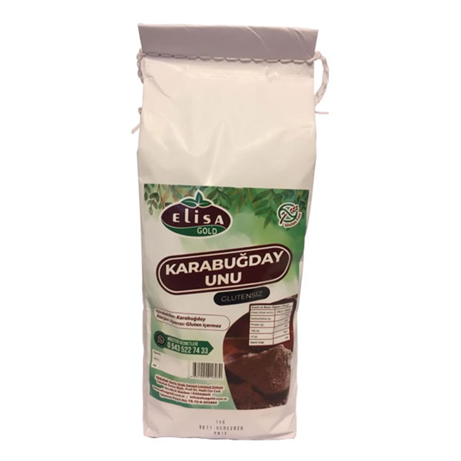 Elisa Gold Glutensiz Karabuğday Unu 1 Kg.