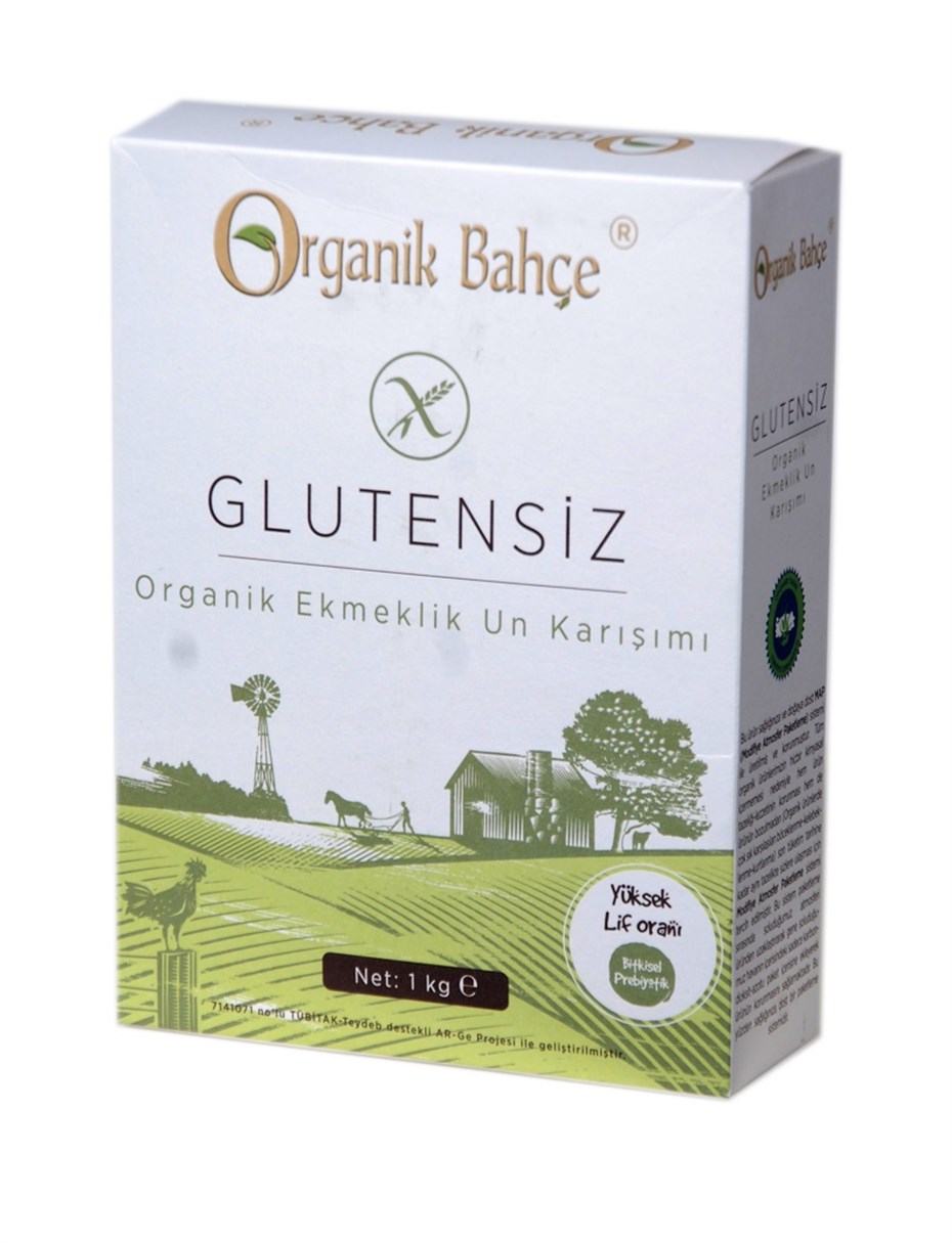 organik bahce glutensiz ekmeklik un kari 