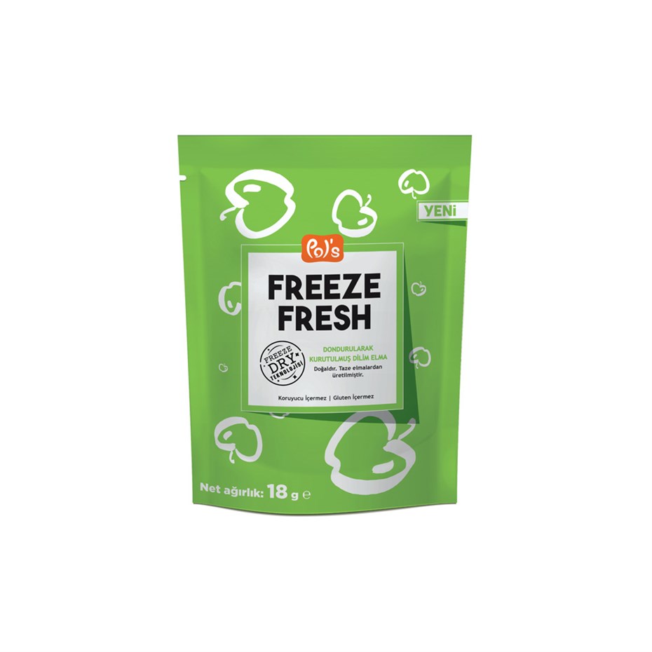 Pol's Freeze Fresh Dilim Elma 15 gr.